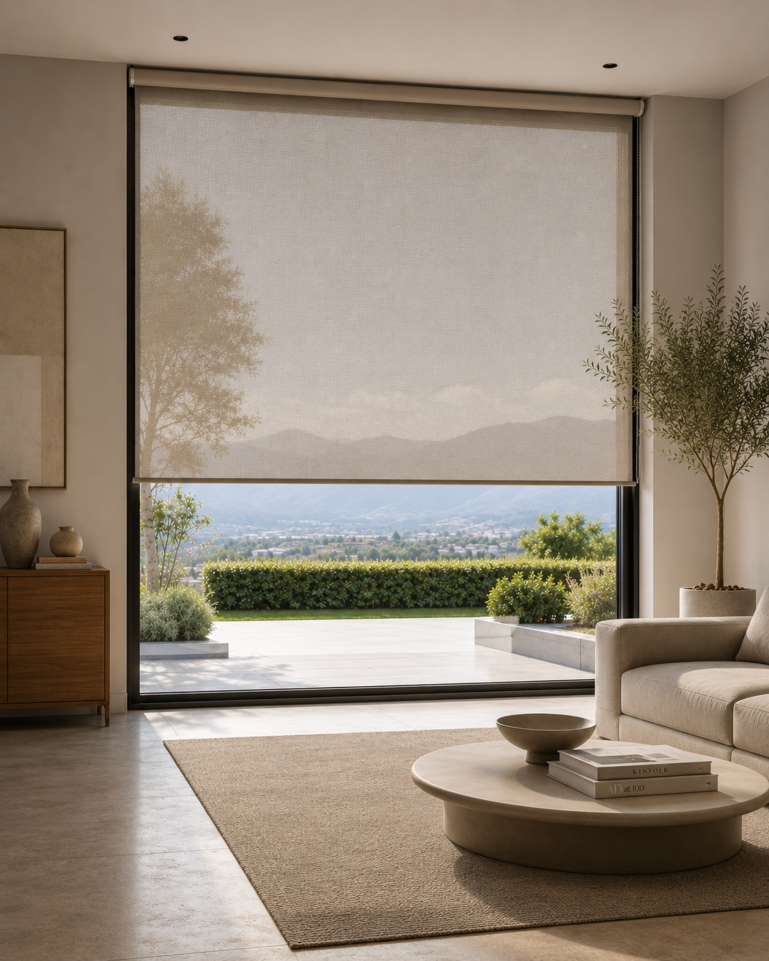 Tenda a Rullo su Misura - Tessuto Microforato Screen