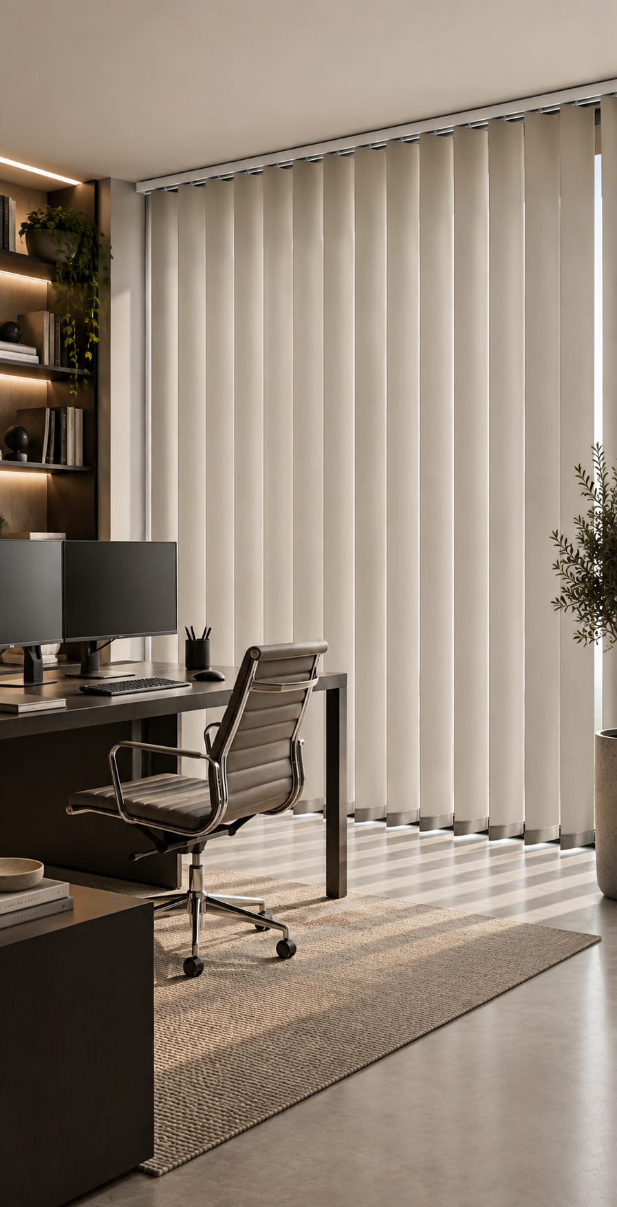Tenda Verticale su Misura – Classic - Tessuto Oscurante